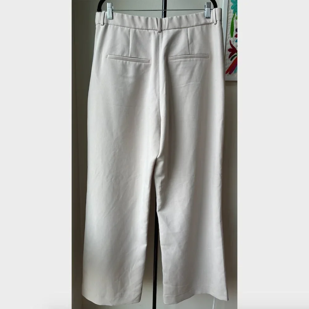 Abercrombie & Fitch Cream Sloan Curve Love Pants - Size 33/16 - Picture 2 of 11